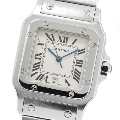 ☆良品 カルティエ サントスガルベLM W20060D6 メンズ 【中古】