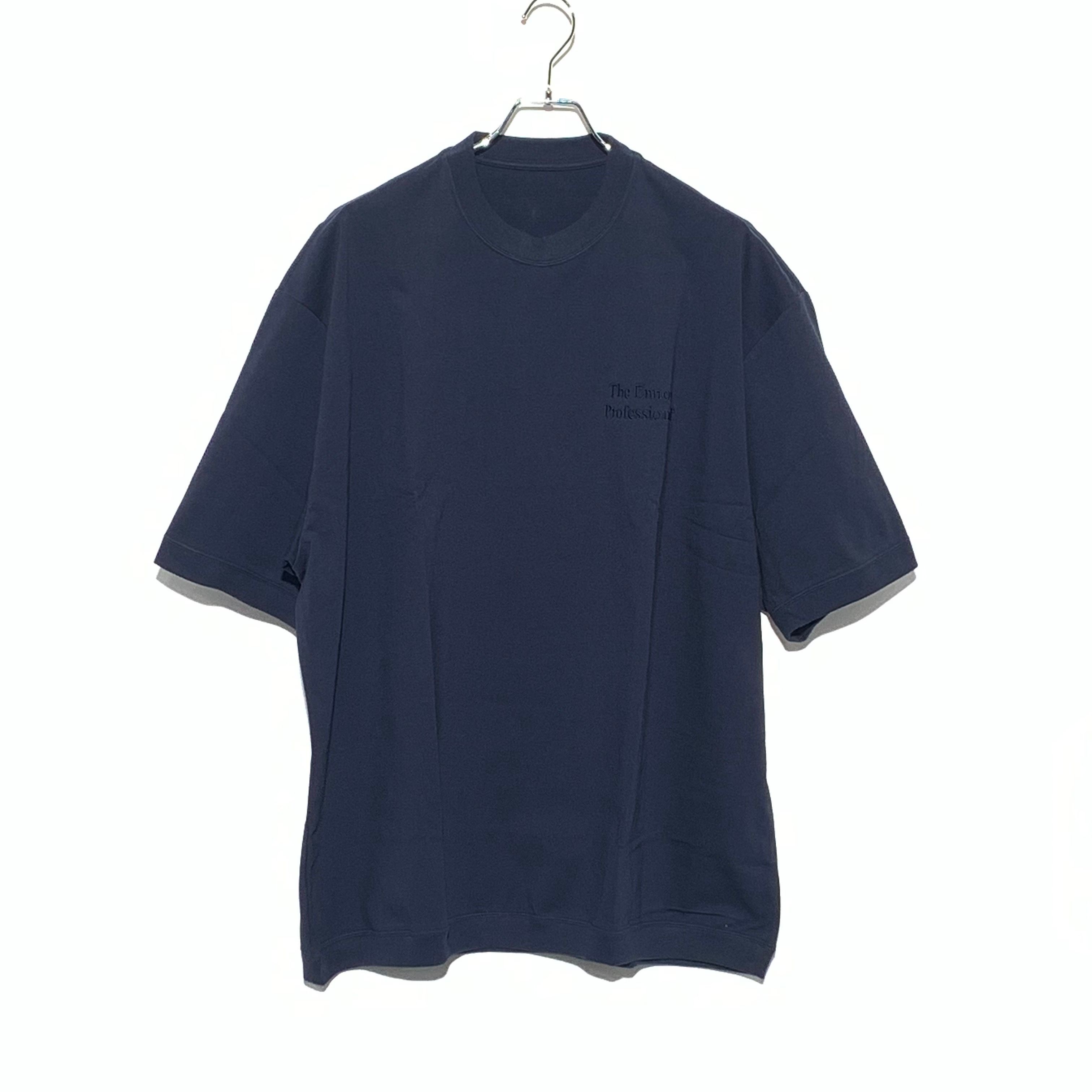 ENNOY Short Sleeve Hem Rib Tee "Navy"