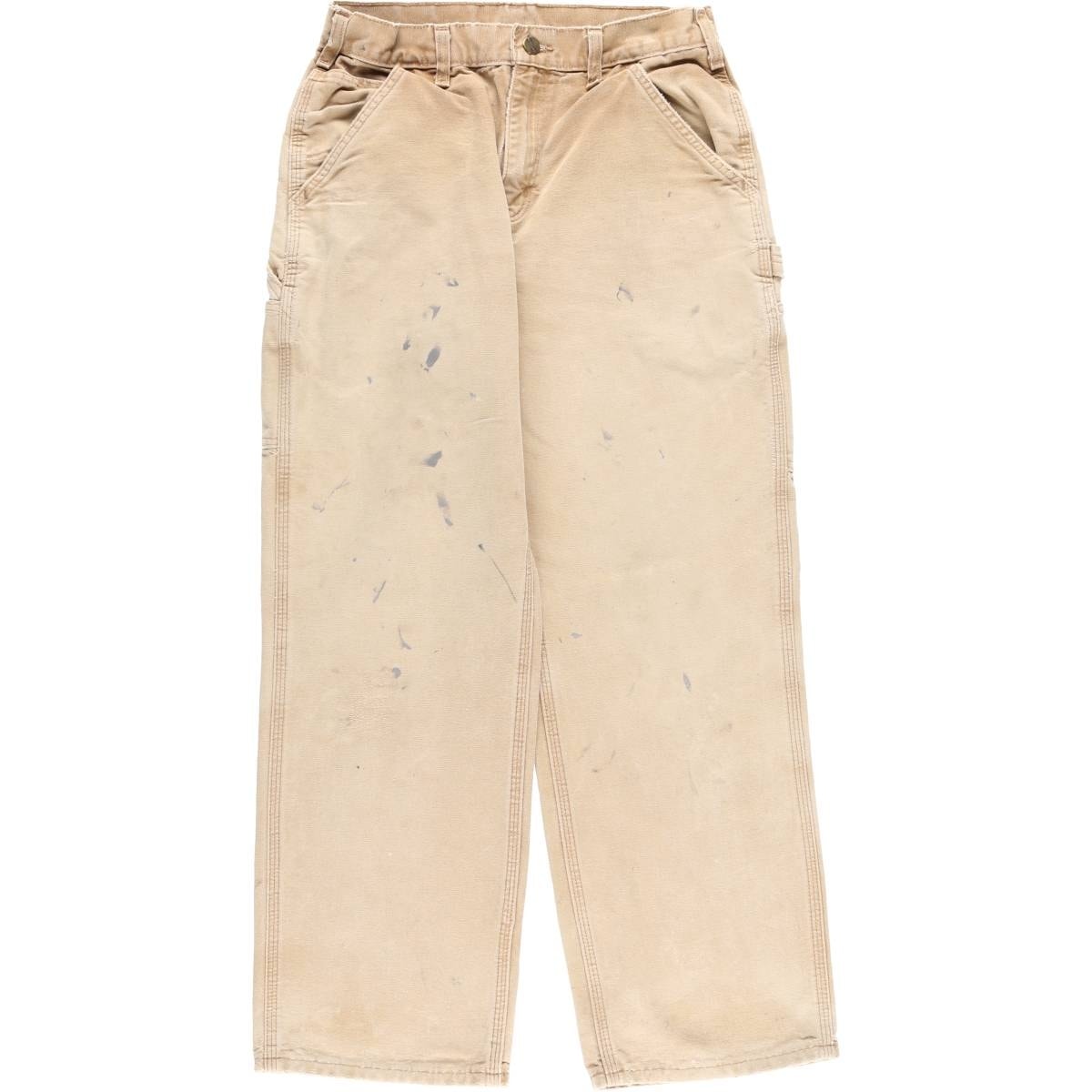 古着 カーハート Carhartt Original Dungaree Fit ペイント ダックペインターパンツ メンズw29相当/eaa613559