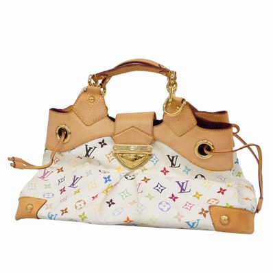 ★最終価格【6db0873】ルイヴィトン ハンドバッグ モノグラム・マルチカラー ウルスラ M40123 ブロン【中古】レディース