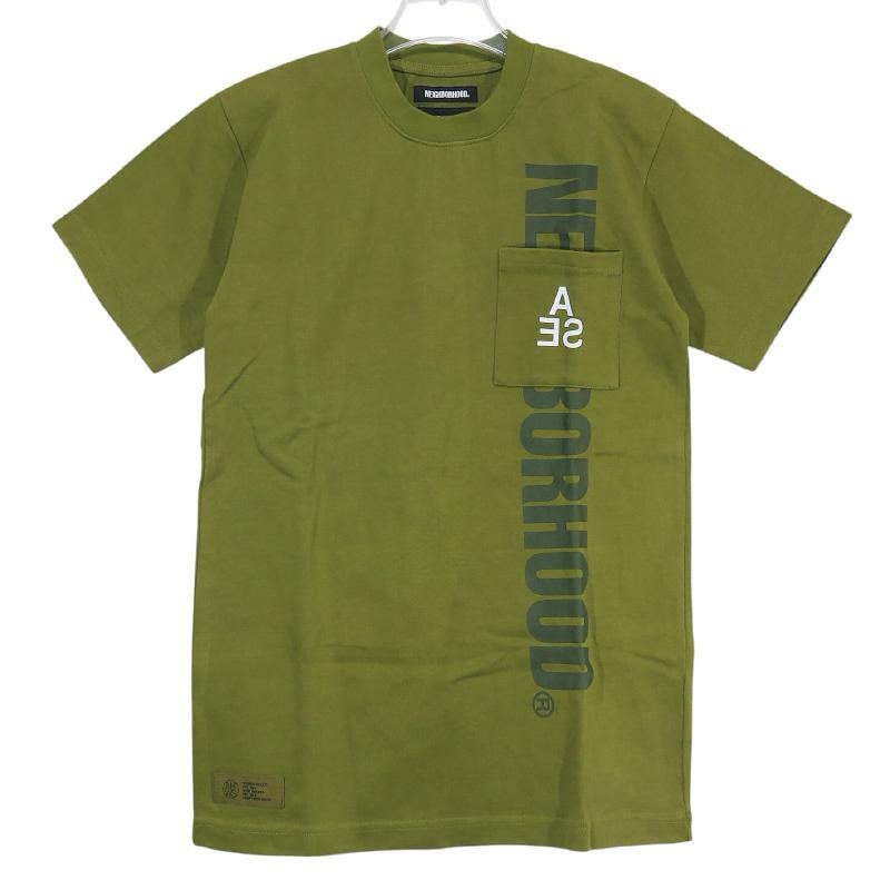 NEIGHBORHOOD NHWDS-4 / C-TEE . SS "Olive Drab"