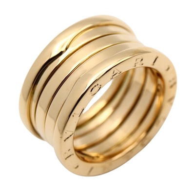 ブルガリ BVLGARI B-zero1 リング 4バンド リング・指輪 ジュエリー K18(イエローゴールド) メンズ レディース ゴールド系 346589 【中古】