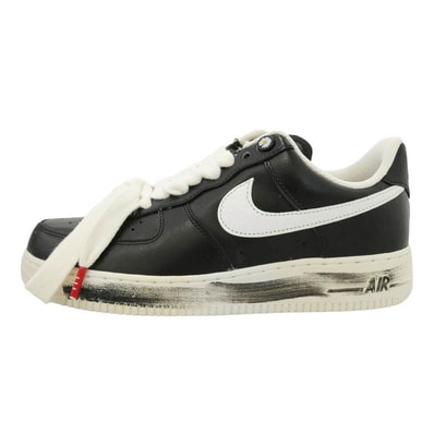 NIKE ナイキ AQ3692-001 【フェイクバスターズ鑑定済】 PEACEMINUSONE Air Force 1 Low Para Noise Black G-DRAGON ローカットスニーカー ブラック系 27.5cm【極上美品】【中古】