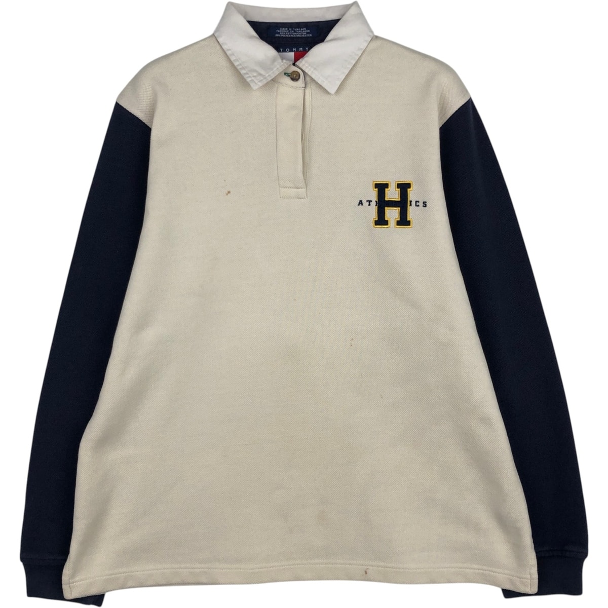 古着 90年代~ トミーヒルフィガー TOMMY HILFIGER 長袖 ポロシャツ レディースM相当 ヴィンテージ/eaa633944