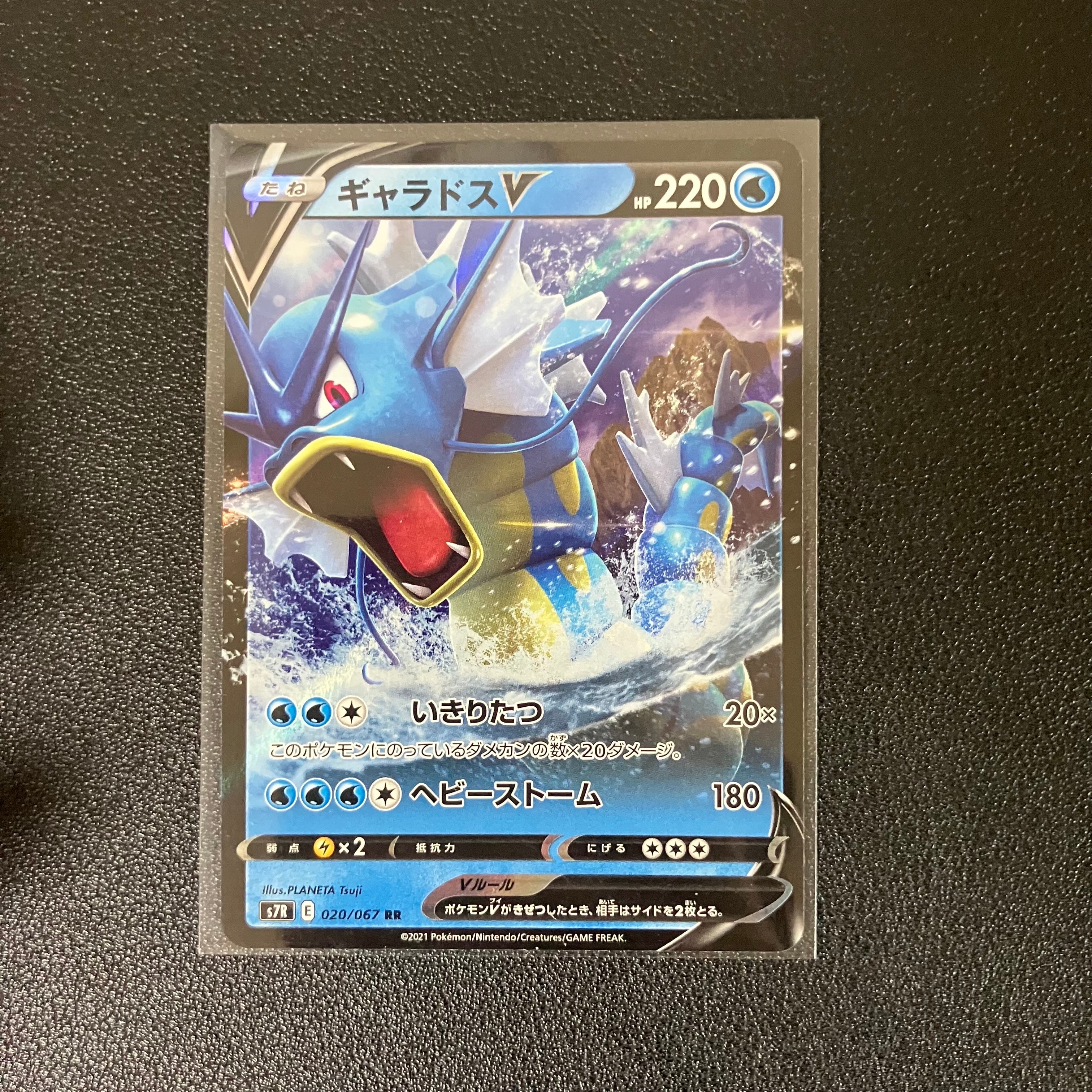 PSA10】ギャラドスV RR[S7R 020/067](拡張パック「蒼空ストリーム」) 1