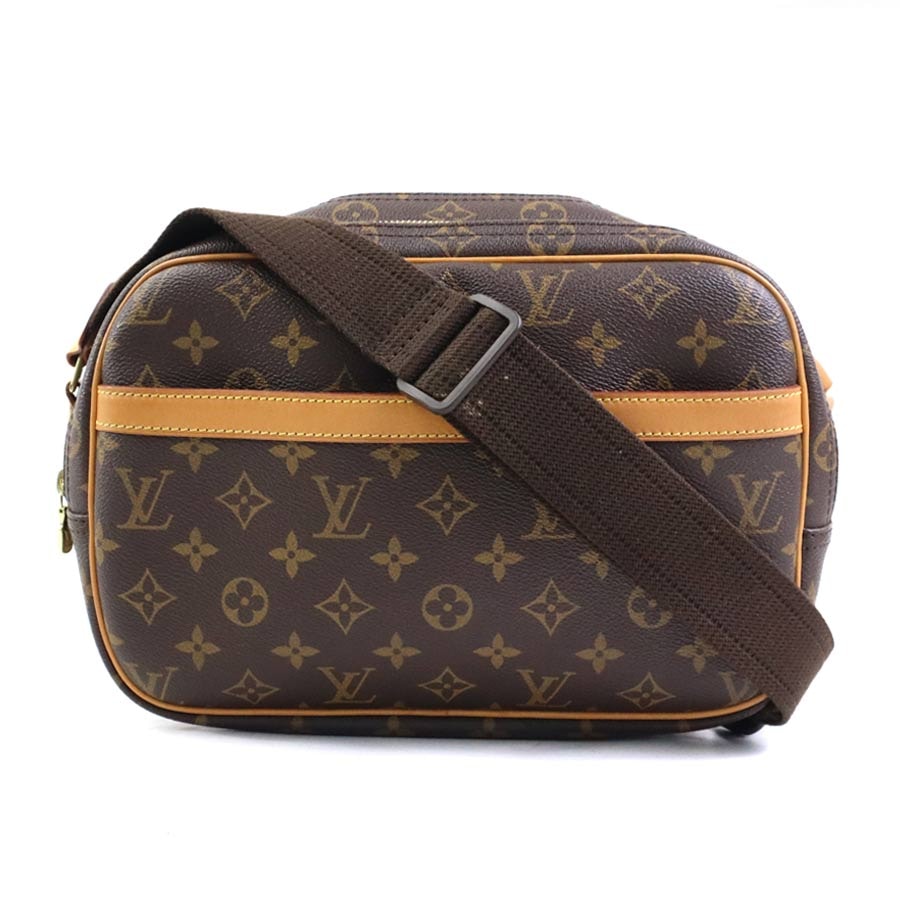 ルイ ヴィトン LOUIS VUITTON ショルダーバッグ モノグラム リポーターPM モノグラムキャンバス ブラウン ユニセックス M45254【中古】 90083g