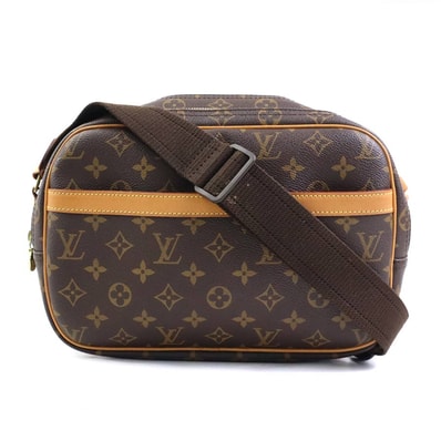 ルイ ヴィトン LOUIS VUITTON ショルダーバッグ モノグラム リポーターPM モノグラムキャンバス ブラウン ユニセックス M45254【中古】 90083g