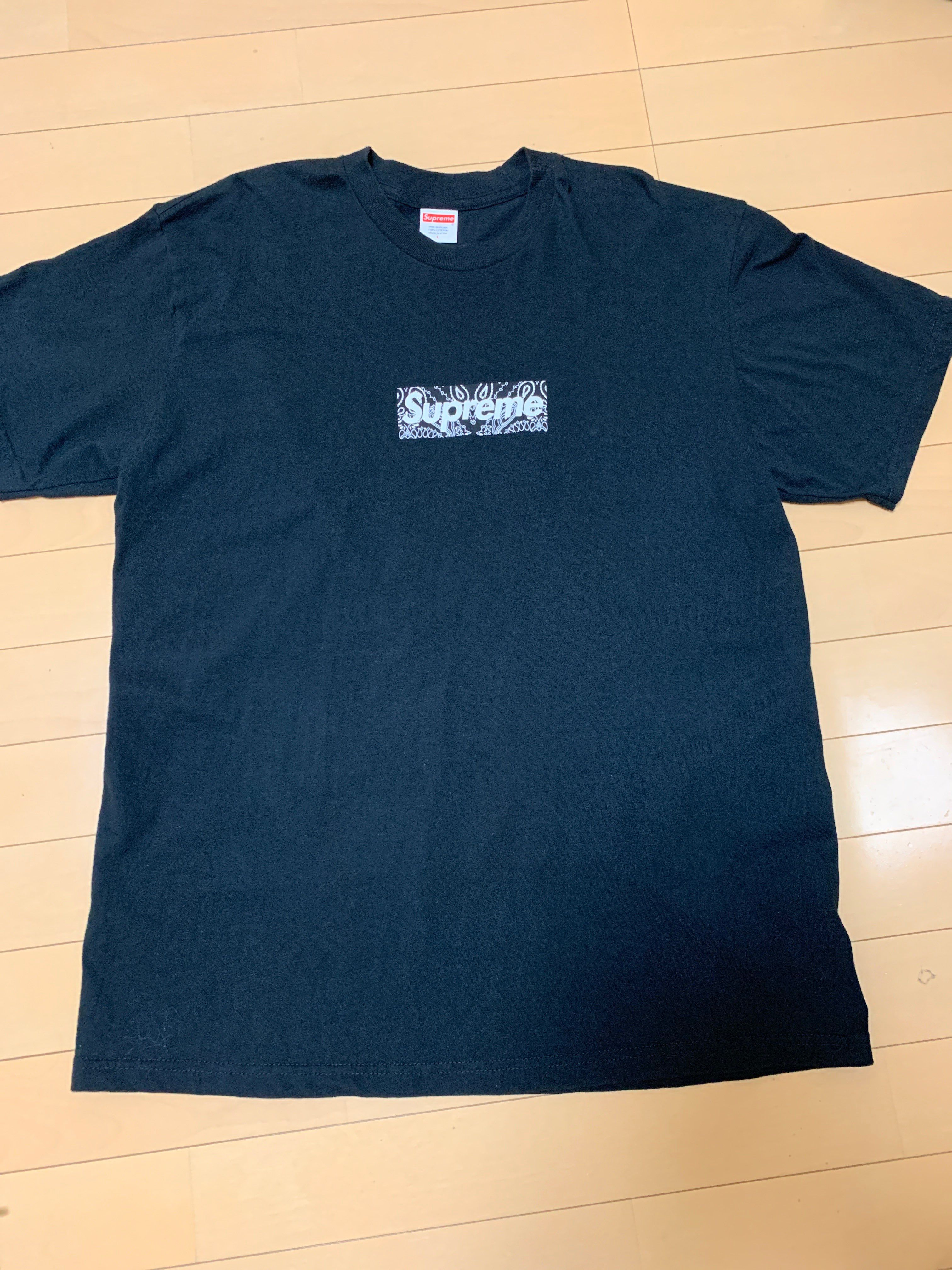 Supreme Bandana Box Logo Tee "Black"