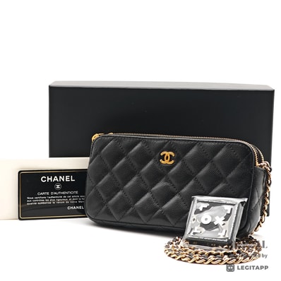 CHANEL シャネル 24595425 ウォレットチェーン Leather レディース
