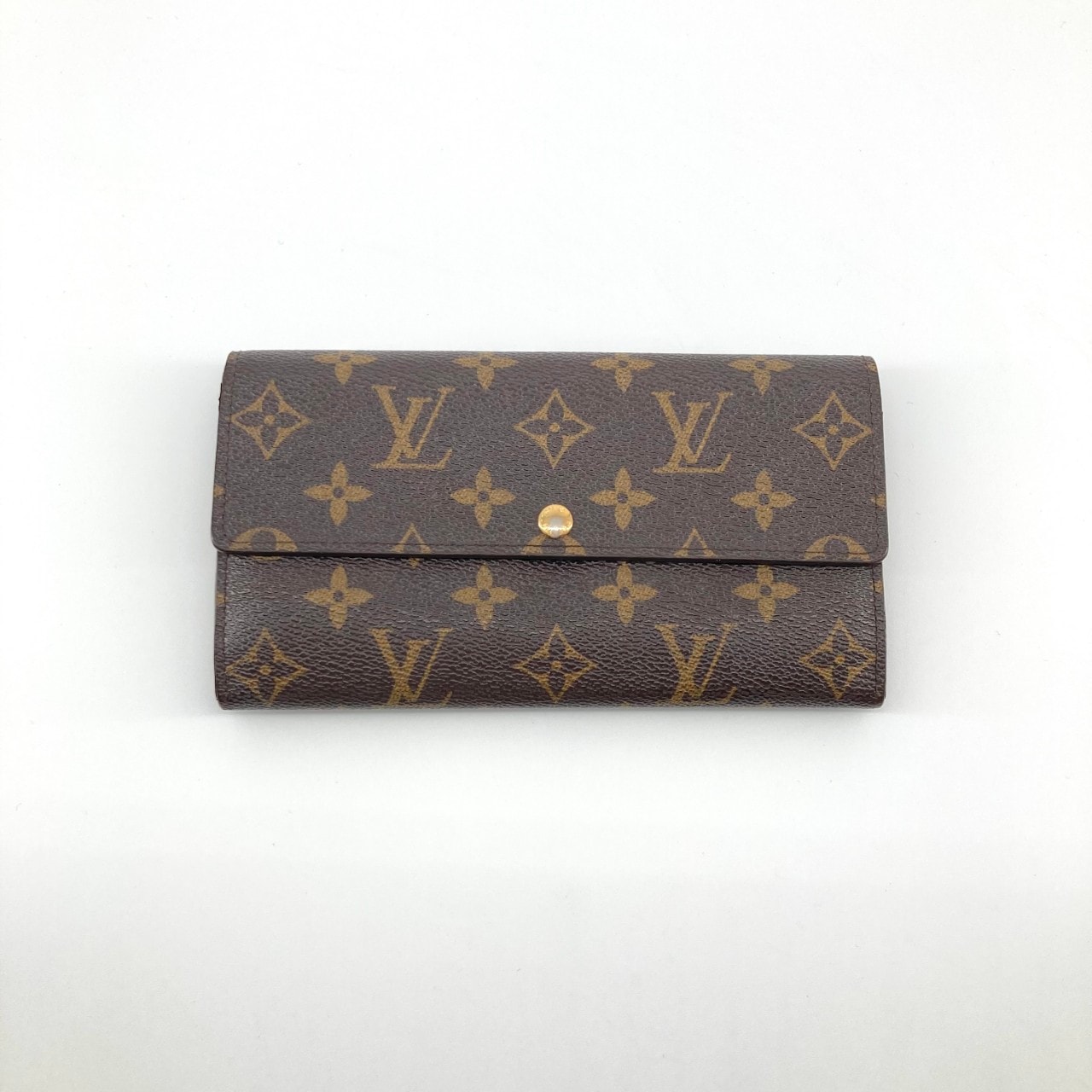 LOUIS VUITTON(ルイ・ヴィトン) ポシェット ポルトモネ クレディ M61725 長財布 ブラウン