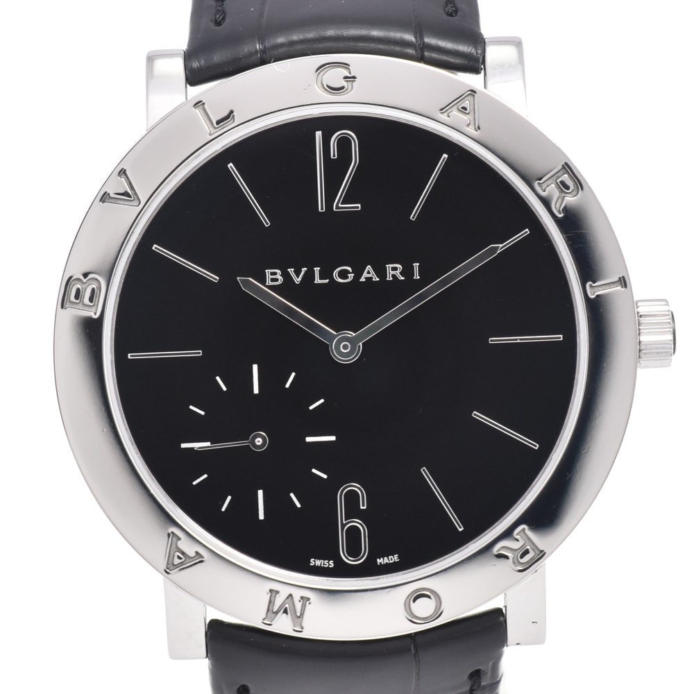 値下 ブルガリ BVLGARI BB41SXTRO ブルガリ ローマ フィニッシモ 40周年モデル 手巻き メンズ 美品 箱・保証書付き 腕時計 G#146572
