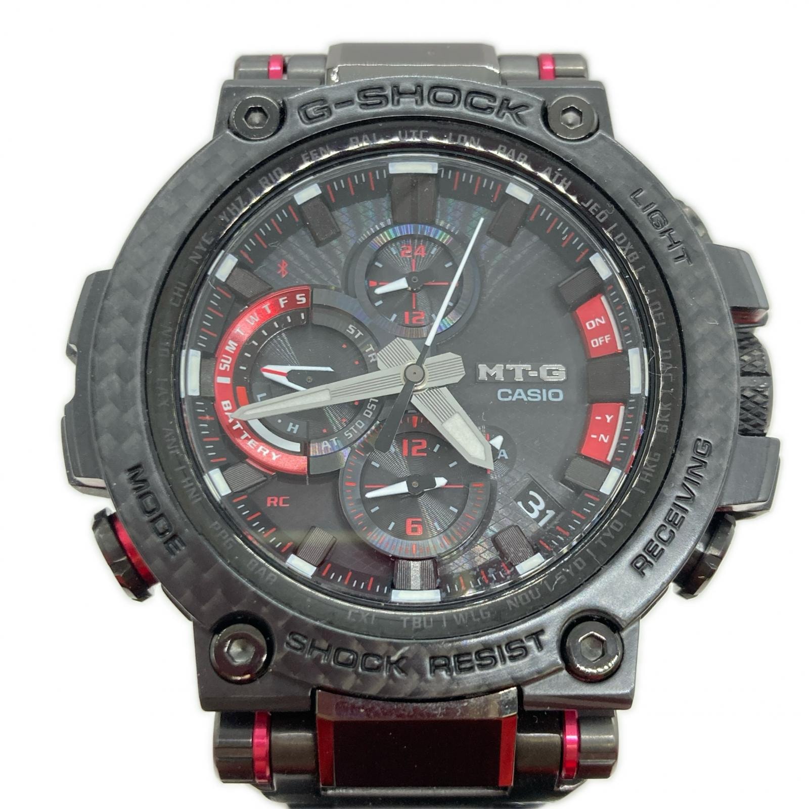 CASIO カシオ G-SHOCK G-ショック 電波ソーラー メンズ 腕時計 箱・取説・コマ付 MTG-B1000XBD-1AJF