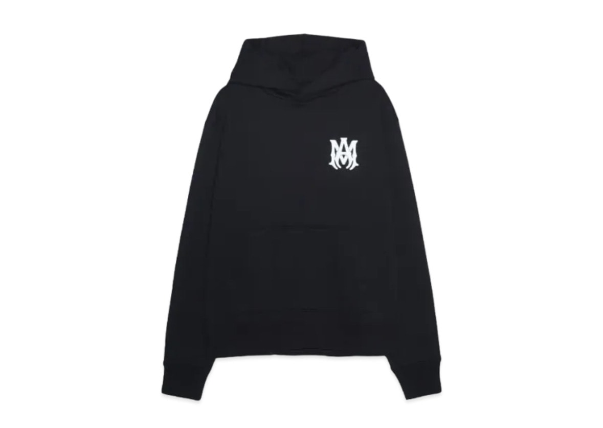 AMIRI MA CORE LOGO HOODIE "BLACK"