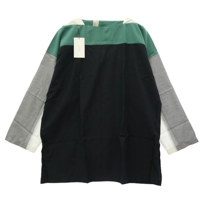 N.HOOLYWOOD エヌハリウッド その他トップス 19SS 191-SH03-013 パネル切替 クルーネック プルオーバー シャツ マルチカラー系 38【中古】