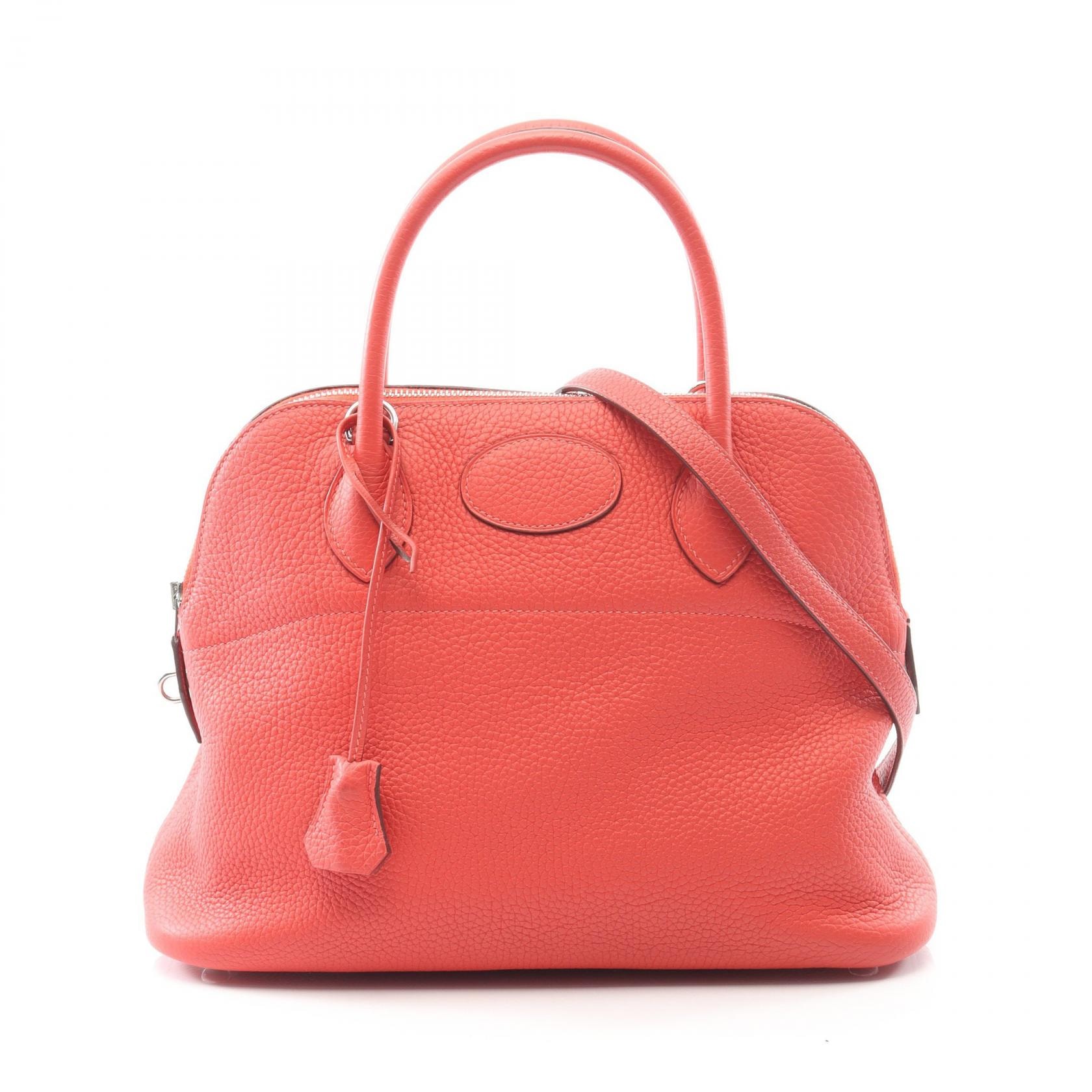 エルメス HERMES ボリード31 ハンドバッグ バッグ レザー トリヨンクレマンス トリヨンクレマンス ローズジャイプール T刻印(2015年製造) レディース ピンク系 【中古】