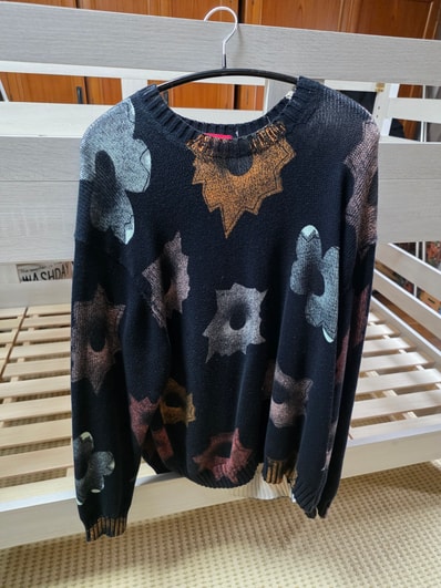 Supreme Nate Lowman Sweater Supreme Nate Lowman Sweater