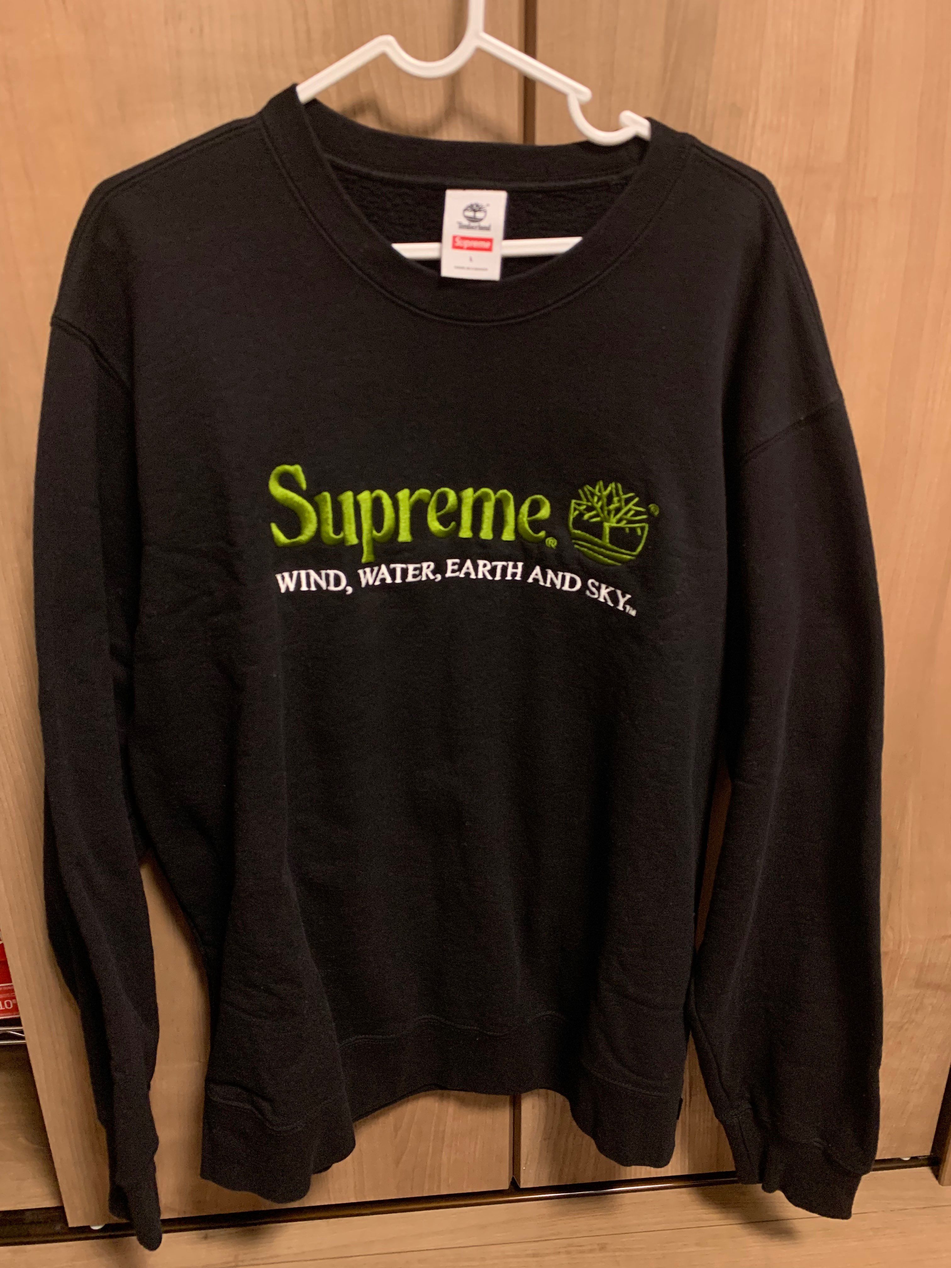 Supreme x Timberland Crewneck "Black"