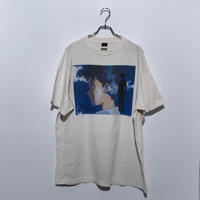 SAINT Mxxxxxx x EVANGELION EV_SS Tee_Shinji "White"