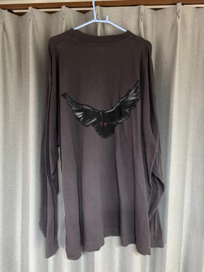 YEEZY GAP Dove Longsleeve Tee "Dark Grey"