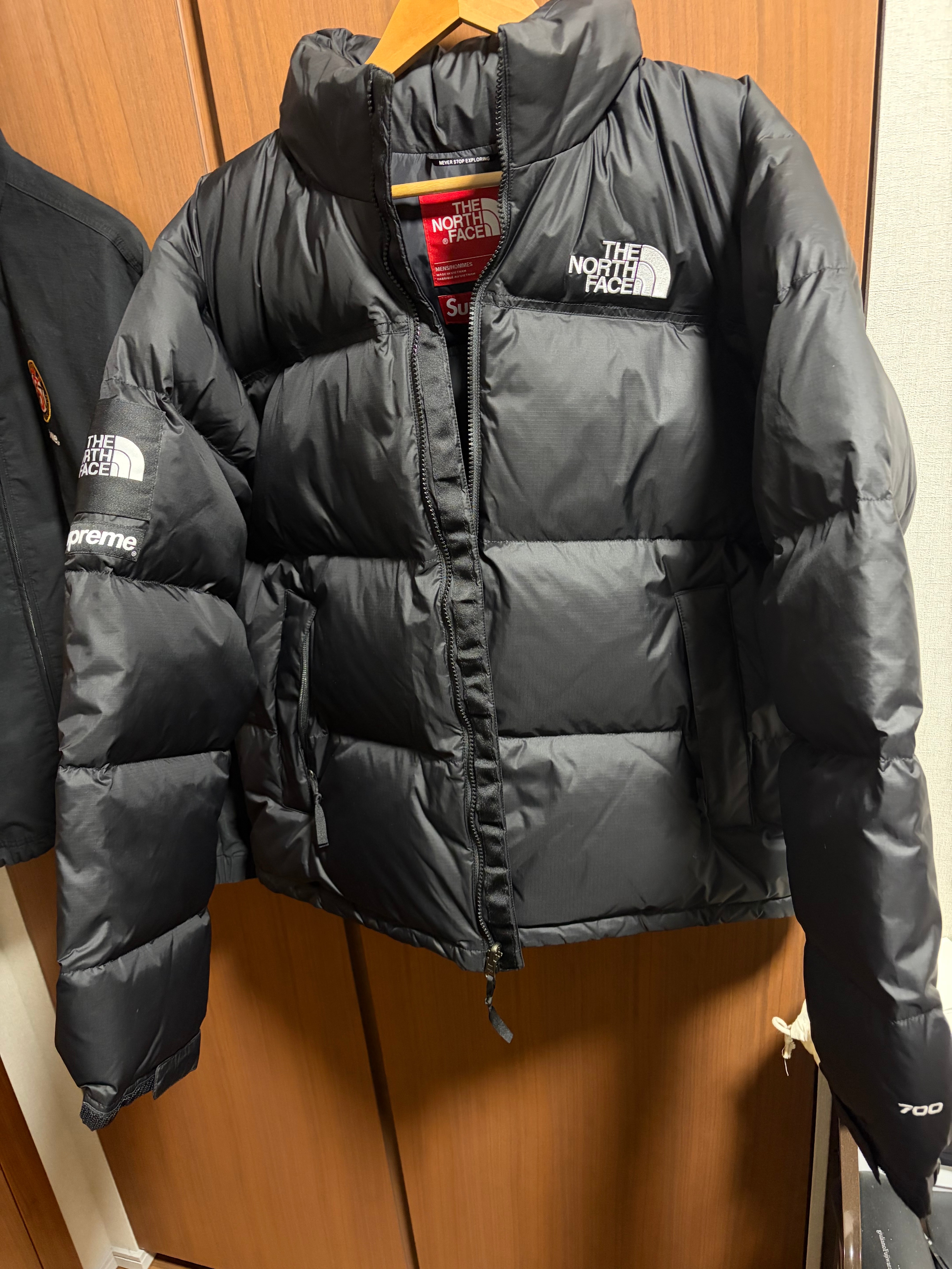 Supreme x The North Face Nuptse Jacket "Black"
