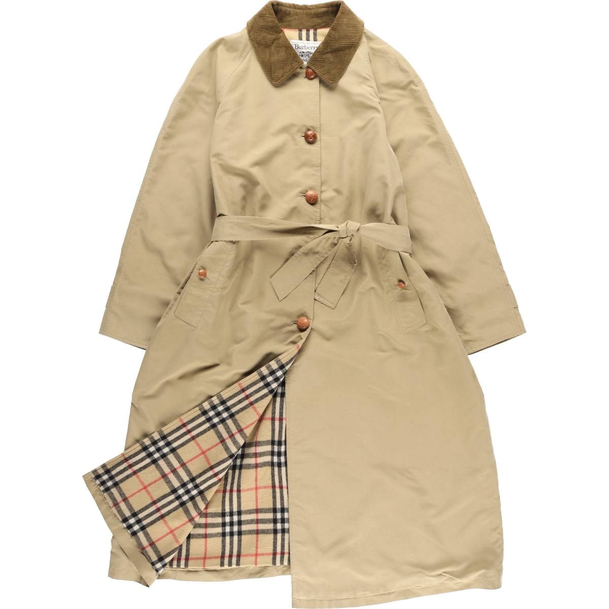 古着 バーバリー Burberry's ステンカラーコート バルマカーンコート レディースM相当/eaa608762
