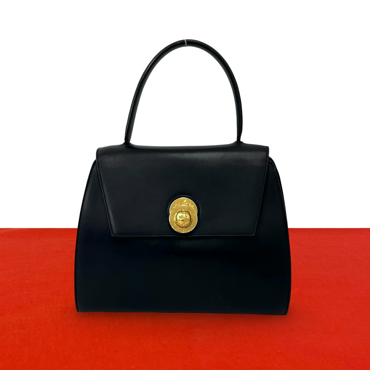 CELINE セリーヌ スターボール カーフ ハンドバッグ ネイビー
21790