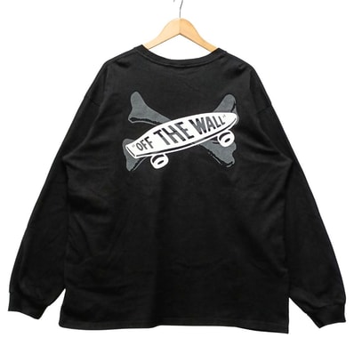 WTAPS ダブルタップス × VANS クロスボーン ポケット刺繍入り 長袖Tシャツ 53879