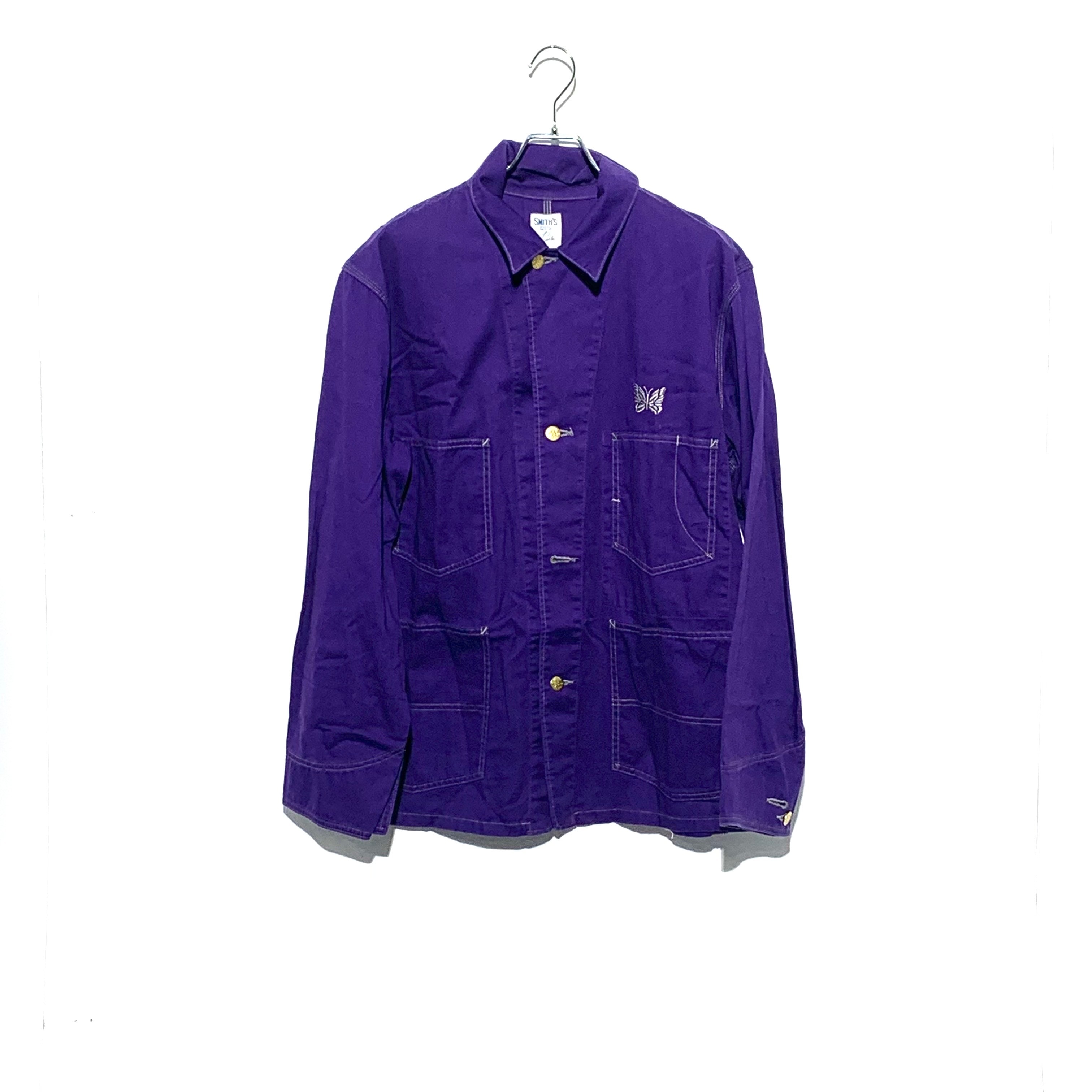 Needles SMITH’S COVERALL COTTON TWILL purple 22SS