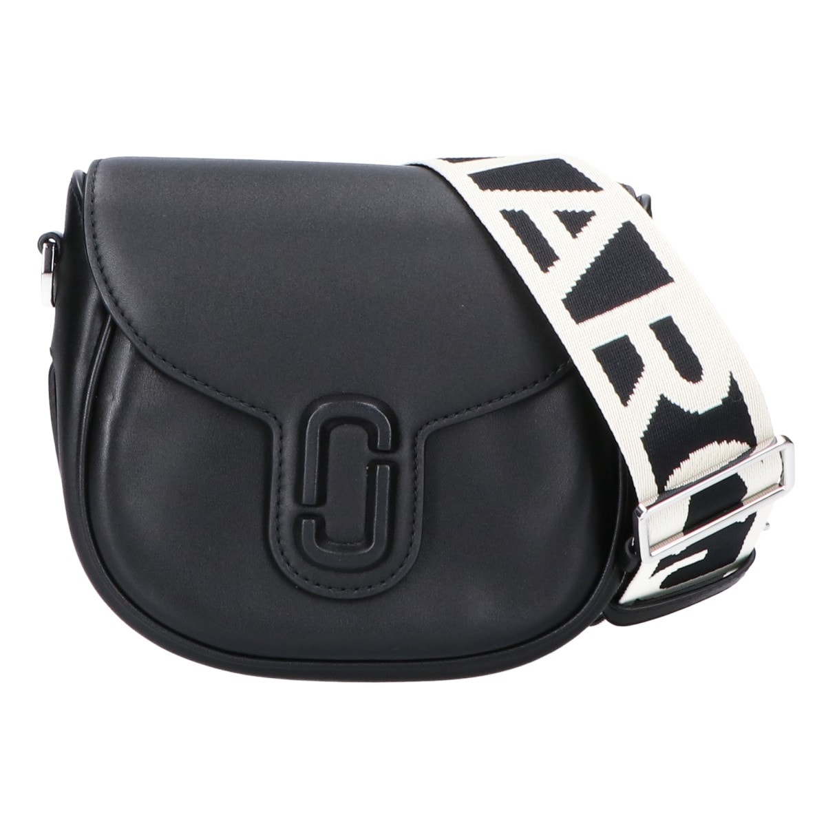 マーク ジェイコブス 【美品】2S3HMS003H03 ロゴストラップ レザー