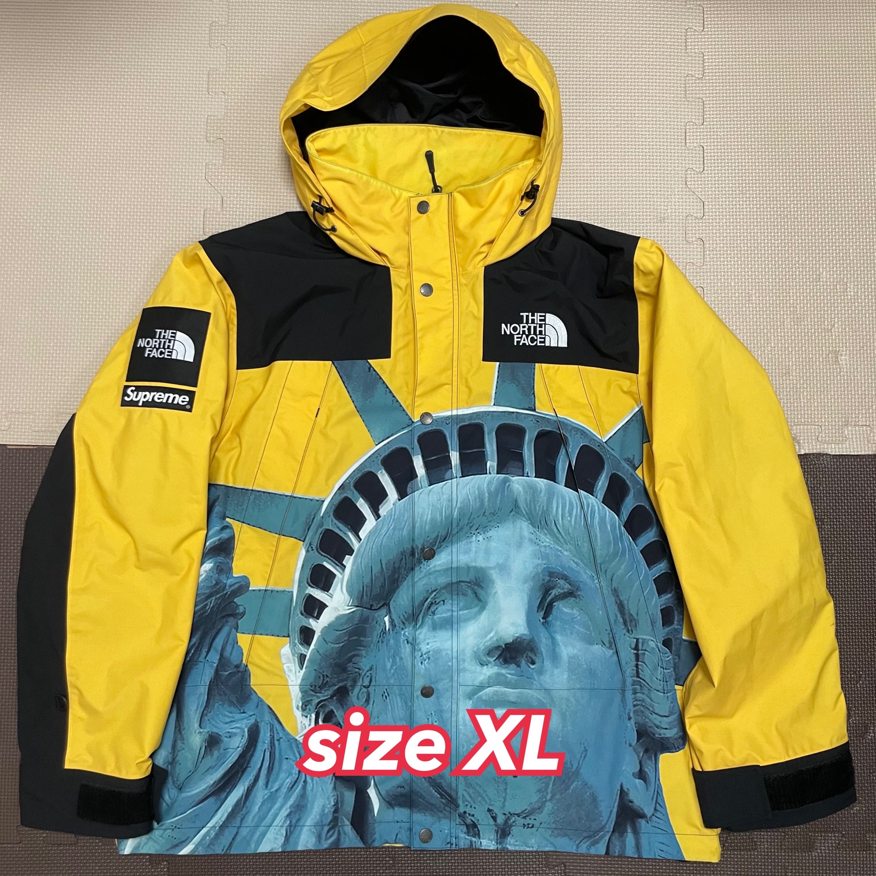 Supreme x The North Face Statue of Liberty Mountain Jacket "Yellow"