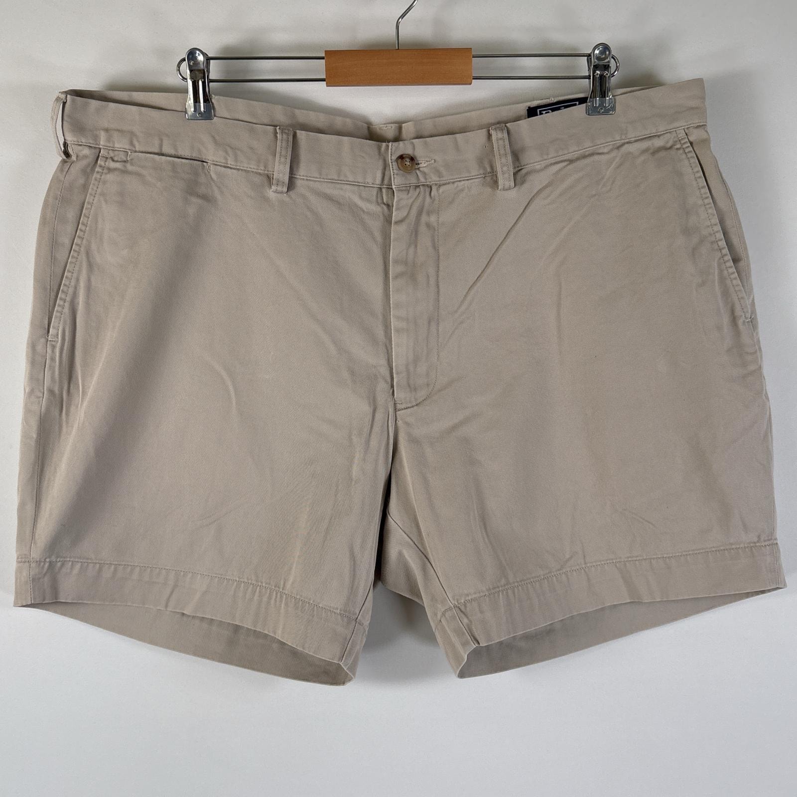 古着 90's/90年代 ポロバイラルフローレン Polo by Ralph Lauren ショートパンツ チノパン ポロチノ 大きいサイズ w42 ベージュ系 メンズ