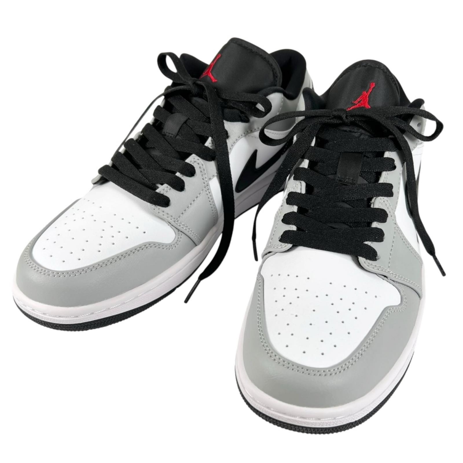 未使用品 NIKE ナイキ エア ジョーダン 1 ロー 553558-030 スニーカー レザー グレー メンズ 28.5 44.5 10.5【古着】【中古】