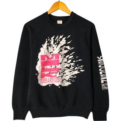 古着 90年代 フルーツオブザルーム FRUIT OF THE LOOM プリントスウェットシャツ トレーナー メンズS相当 ヴィンテージ/eaa579201