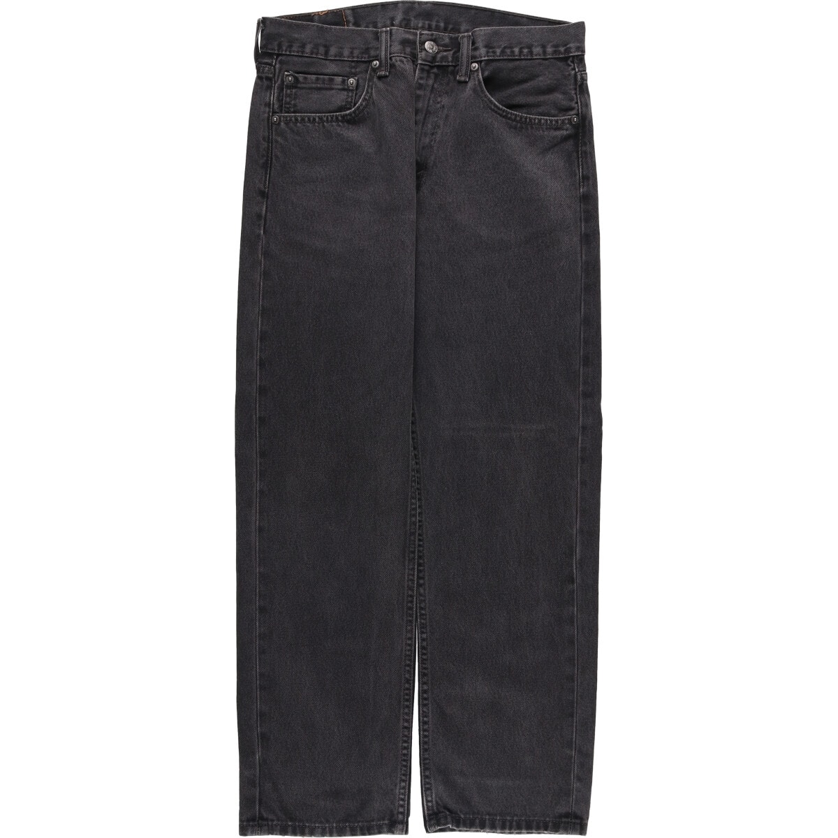 古着 リーバイス Levi's 505 ブラックデニム テーパードデニムパンツ メンズw32相当/eaa580233