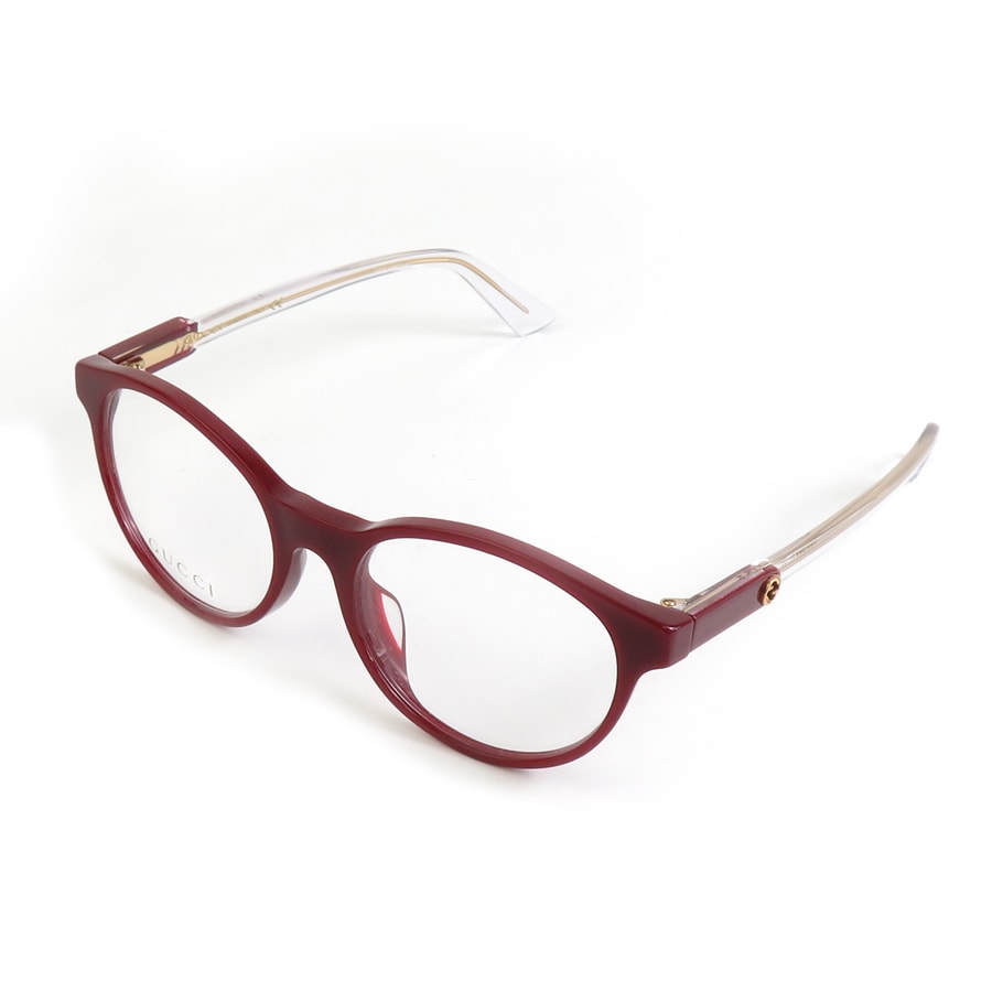 グッチ GUCCI メガネ プラスチック レッド系 ユニセックス【中古】 h30528g