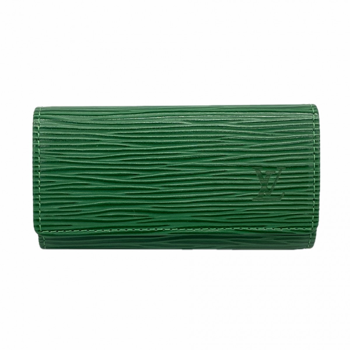 ★SALE【6cc2934-k】ルイヴィトン キーケース エピ ミュルティクレ4 M63824 ボルネオグリーン【中古】レディース