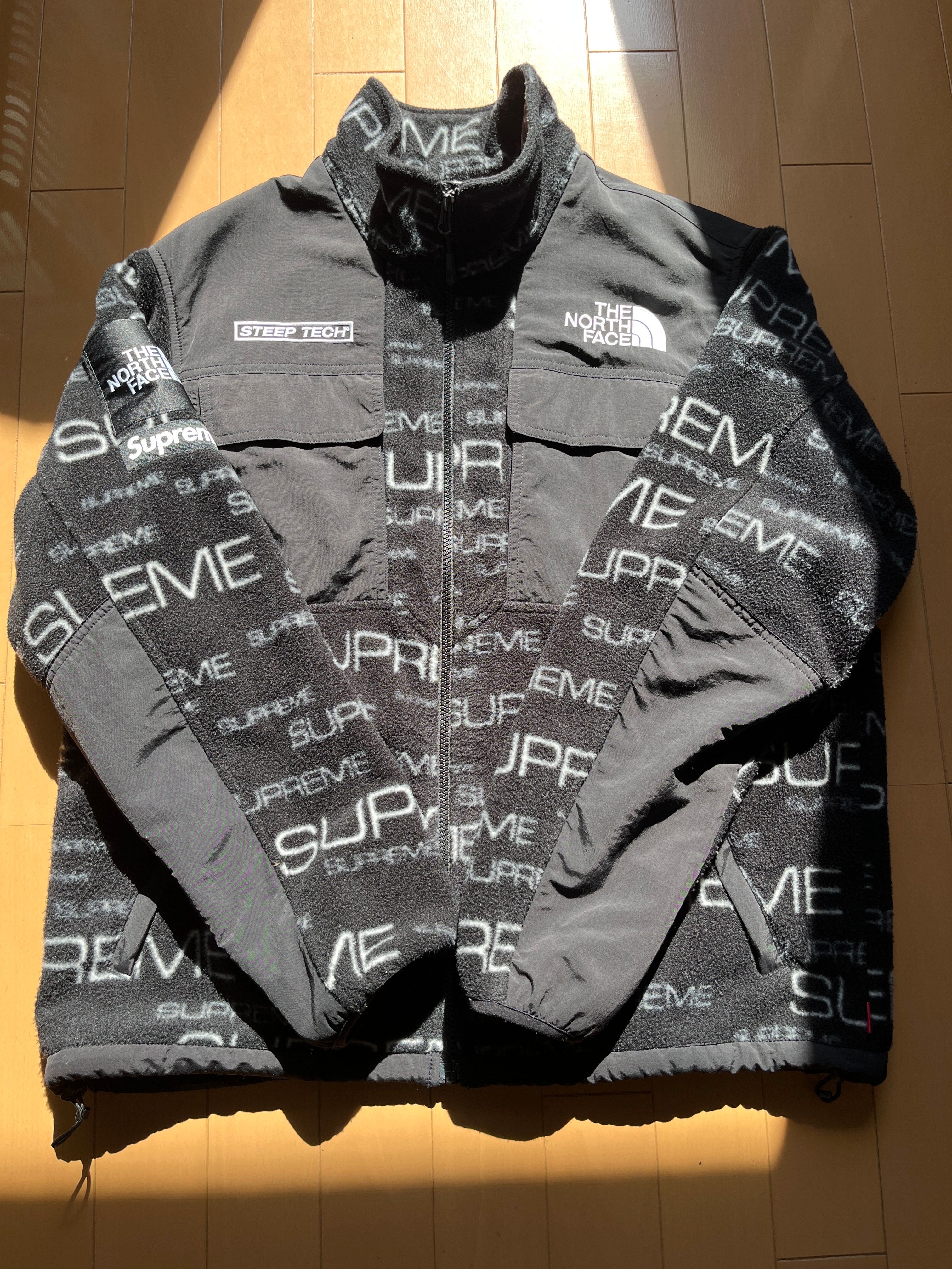 Supreme x The North Face Steep Tech Fleece Jacket "Black"