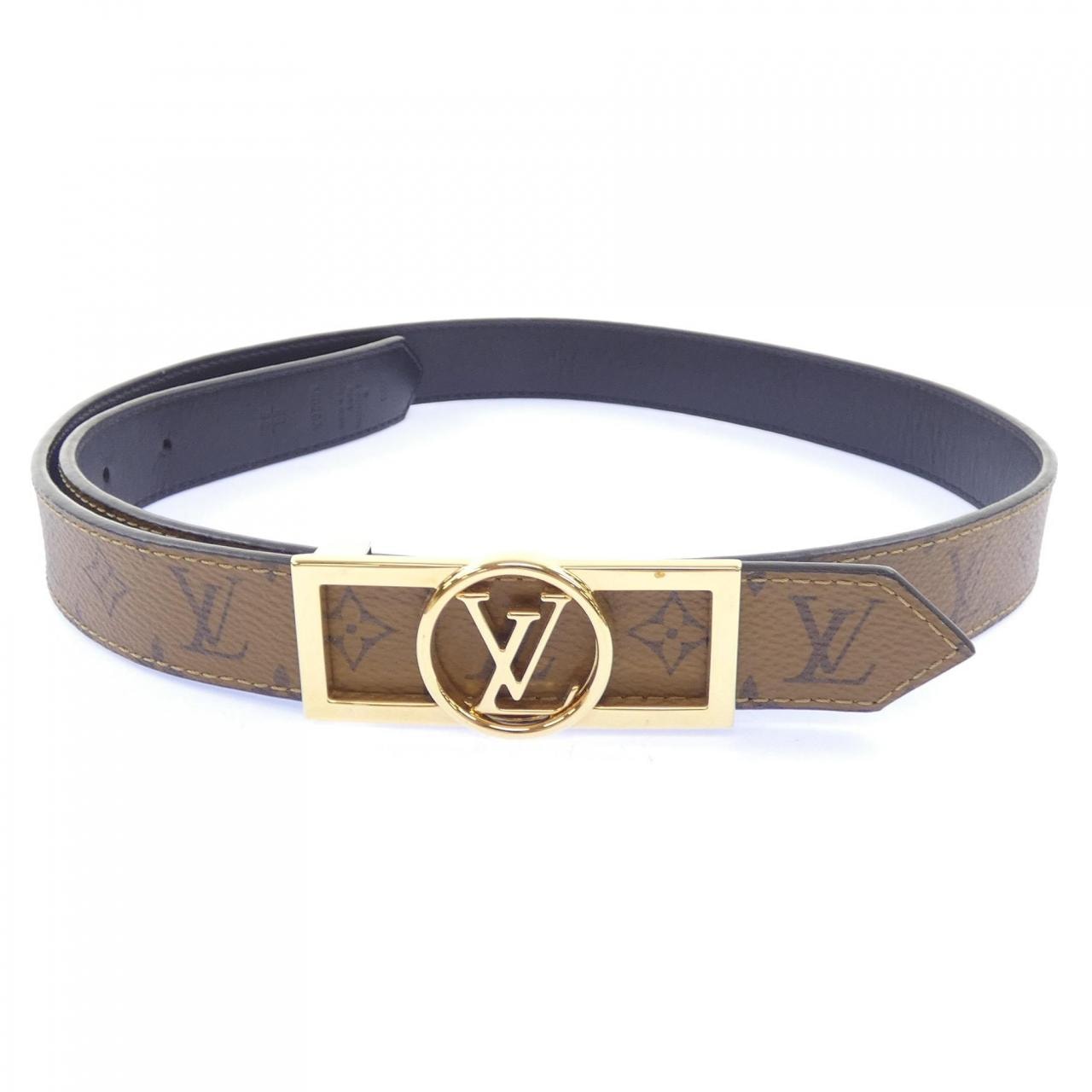 ルイヴィトン LOUIS VUITTON ドーフィーヌ 25mm リバーシブル M0203 BELT