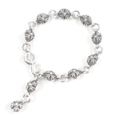 Chrome Hearts # 1 Cross Ball Bracelet "Silver"
