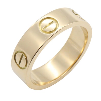 カルティエ CARTIER ラブリング リング・指輪 ジュエリー K18(イエローゴールド) メンズ レディース ゴールド系 【中古】