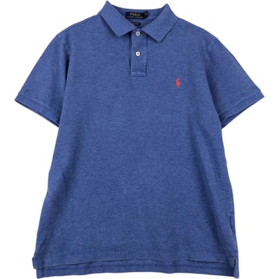 古着 ラルフローレン Ralph Lauren POLO RALPH LAUREN CUSTOM SLIM FIT 半袖 ポロシャツ メンズL相当/eaa620981