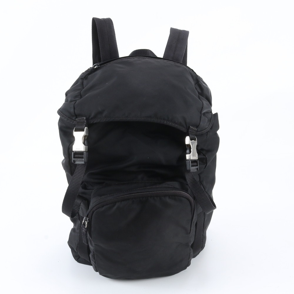 ■美品 プラダ テスート ナイロントライアングルロゴリュックサック