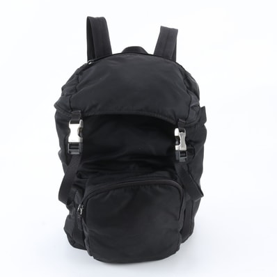 ■美品 プラダ テスート ナイロントライアングルロゴリュックサック