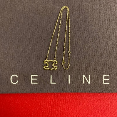 CELINE セリーヌ トリオンフ フレーム GP ネックレス ゴールド
44139