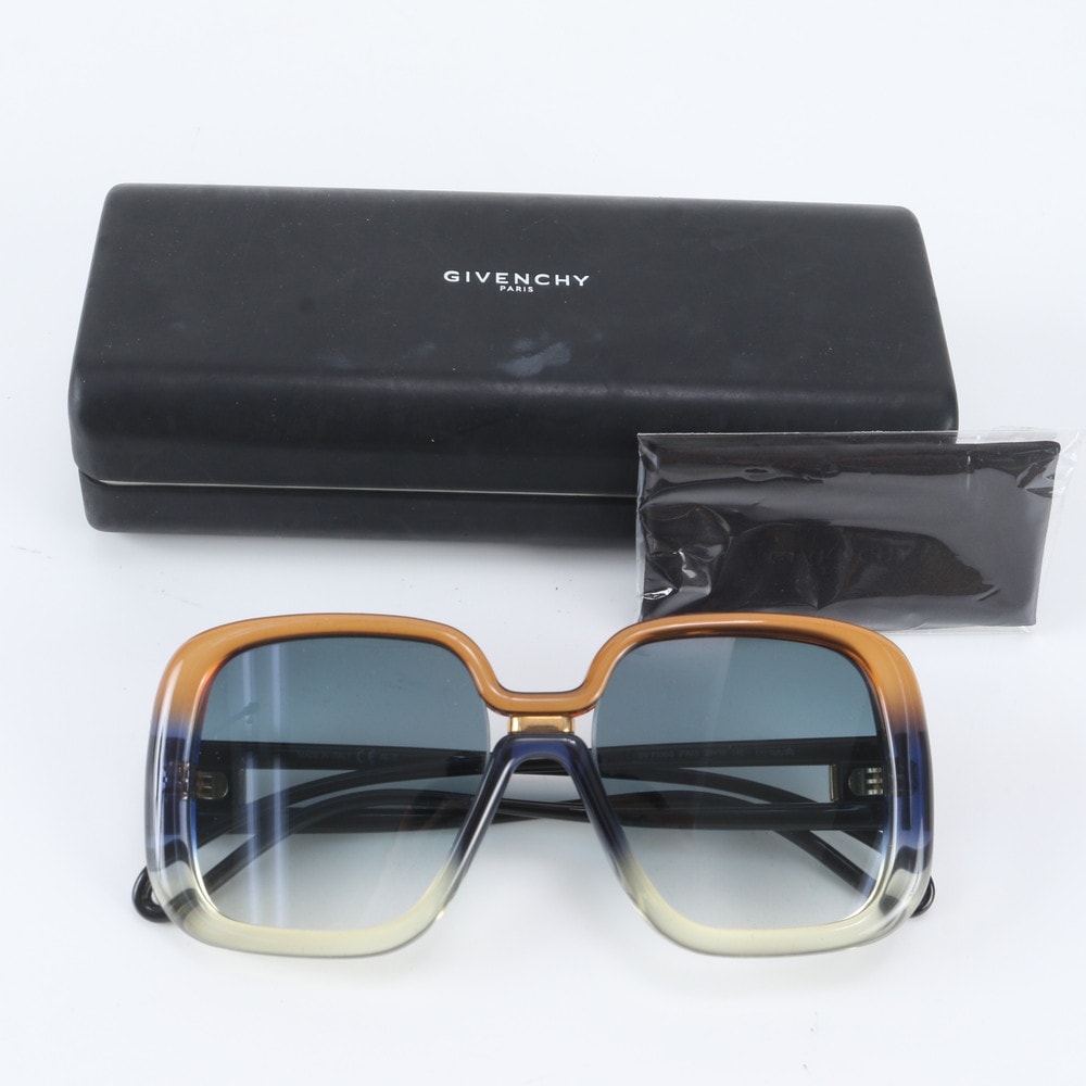 ■極美品 ジバンシー 55□19 145 アイウェア 眼鏡サングラス