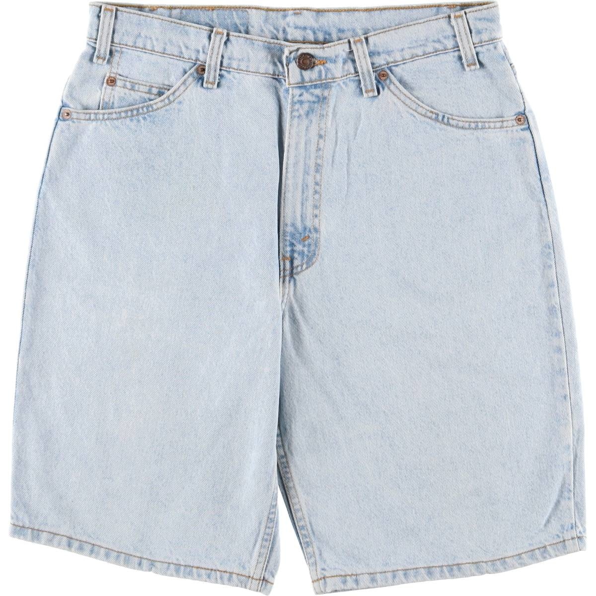 古着 90年代 リーバイス Levi's 550 RELAXED FIT オレンジタブ デニムショーツ ハーフパンツ USA製 メンズw34相当 ヴィンテージ/eaa417657