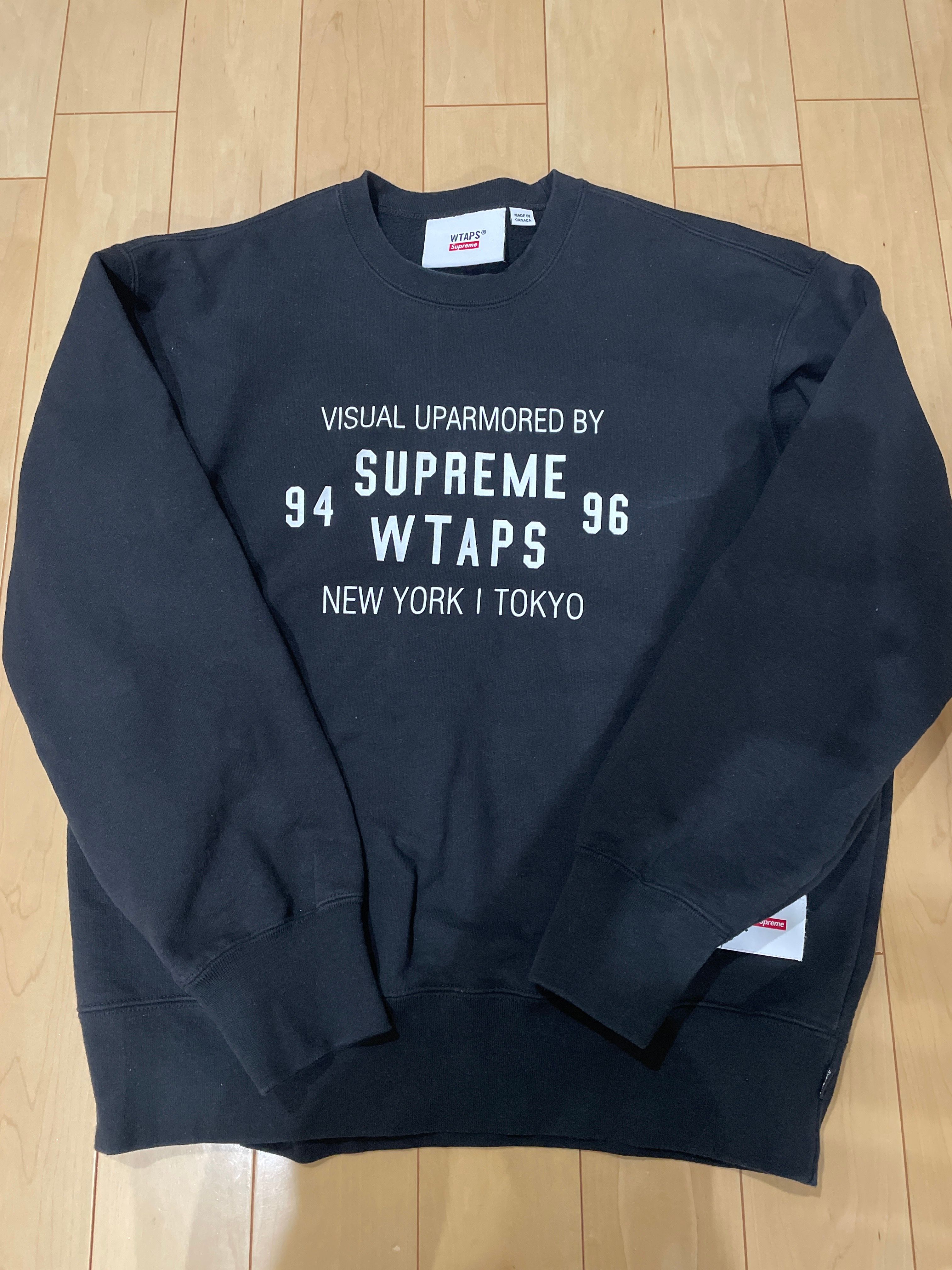 Supreme / WTAPS Crewneck "Black" 21274SPD-CSM03S