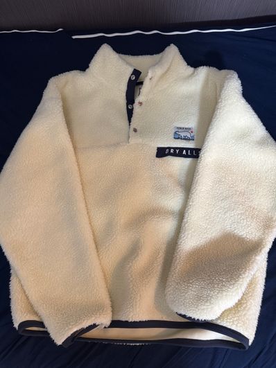 HUMAN MADE BOA FLEECE PULLOVER "White"