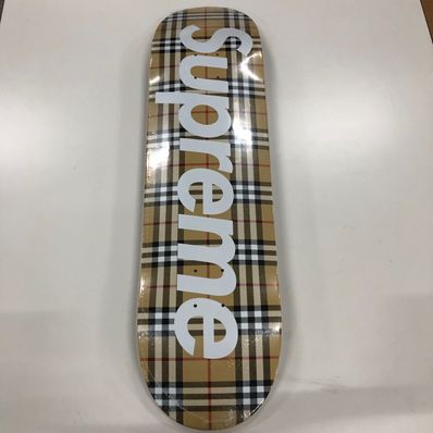 Supreme / Burberry Skateboard "Beige"
