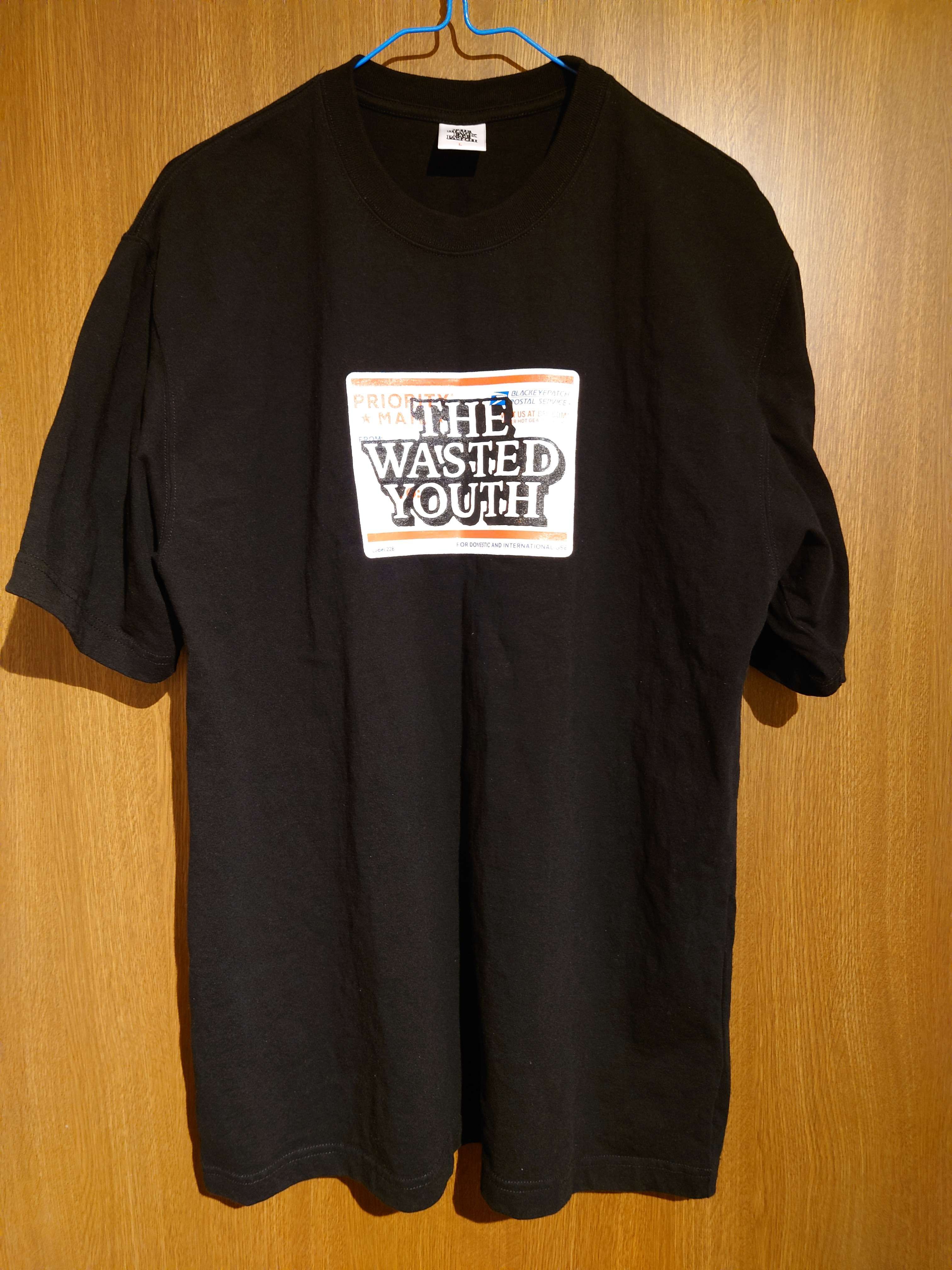BlackEyePatch x Wasted Youth PRIORITY LABEL TEE "Black" / VERDY